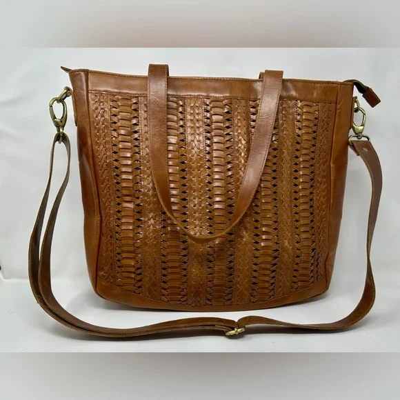 High Noon — The Blake tote/shoulder bag handcrafted buffalo leather - Picture 2 of 12